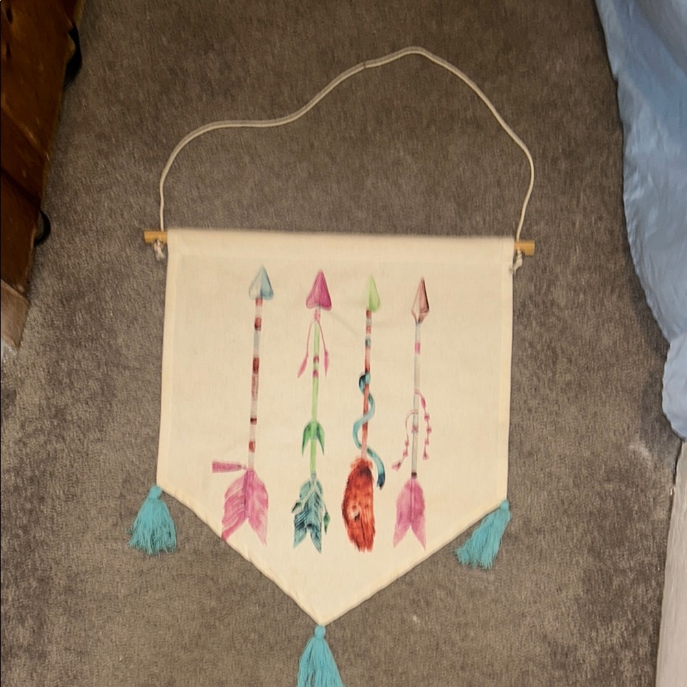 Cynthia Rowley Pastel Colored Indian Arrows Art